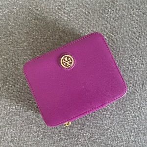 Tory Burch Jewelry Travel Case Purple